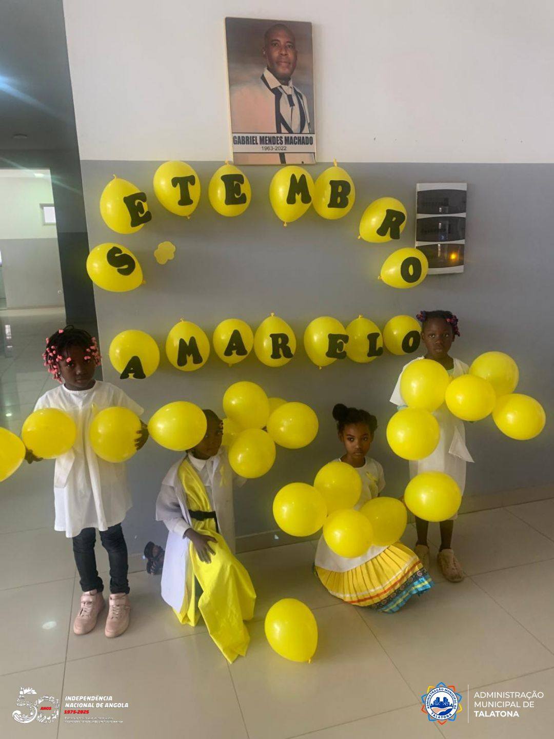 SETEMBRO AMARELO PROMOVIDAS PALESTRAS SOBRE SAÚDE MENTAL NAS ESCOLAS DE TALATONA